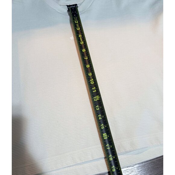 Adidas Women’s XL Ribbed V-neck Cropped Sweatshirt – White | New Without Tags - Picture 7 of 15